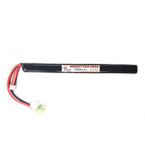 АКБ iPower 7.4V LiPO 1200mAh 20C (size 10x15x172mm)